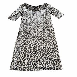 Dress barn collection leopard print dress